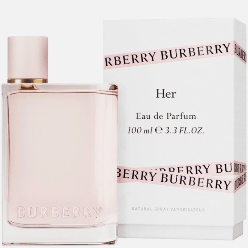 Burberry Her by Burberry 3.3 oz EDP Perfume for Women | New & Sealed Box!